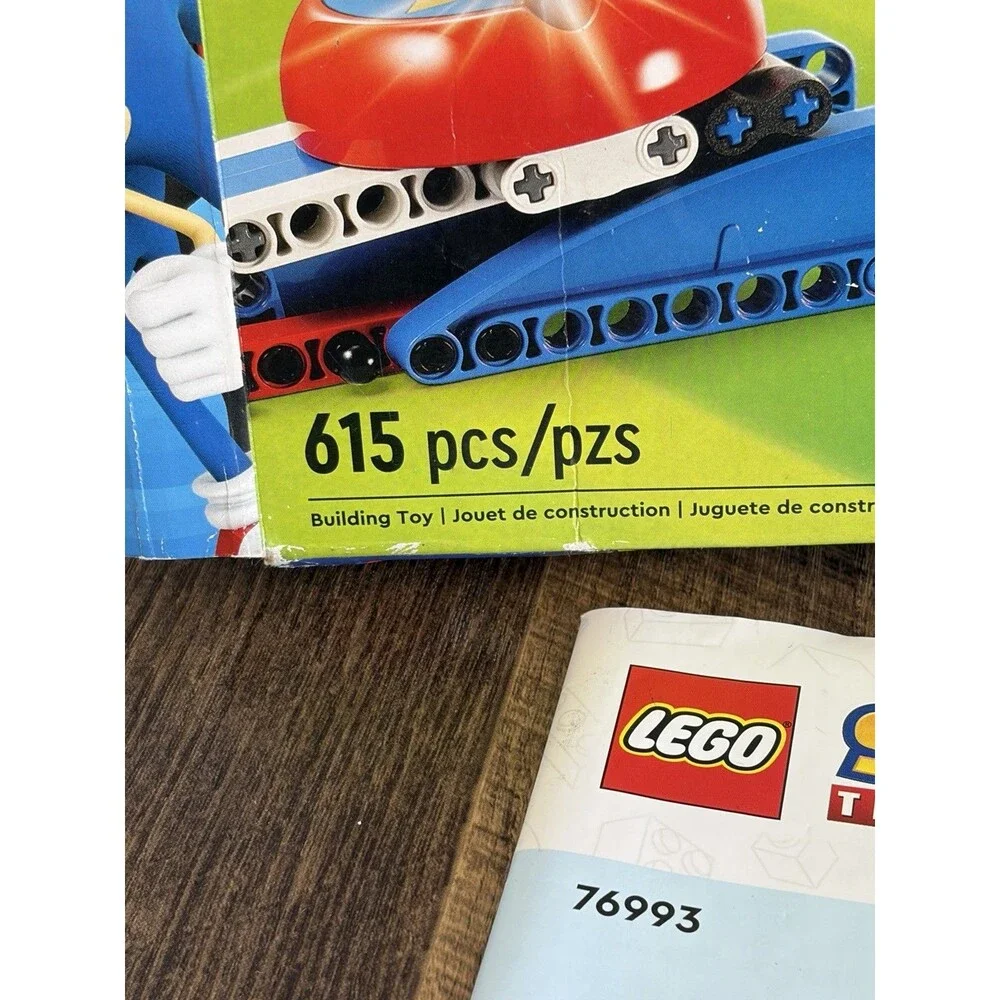 LEGO Sonic Vs. Dr. Eggman's Death Egg Robot (76993) 100% Complete - Open Box!